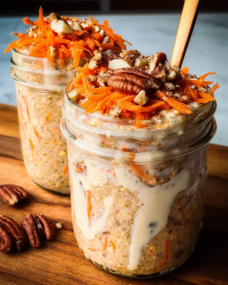 Carrot Cake Overnight Oats