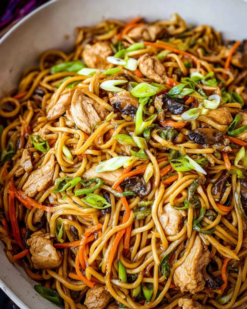 Chicken Lo Mein