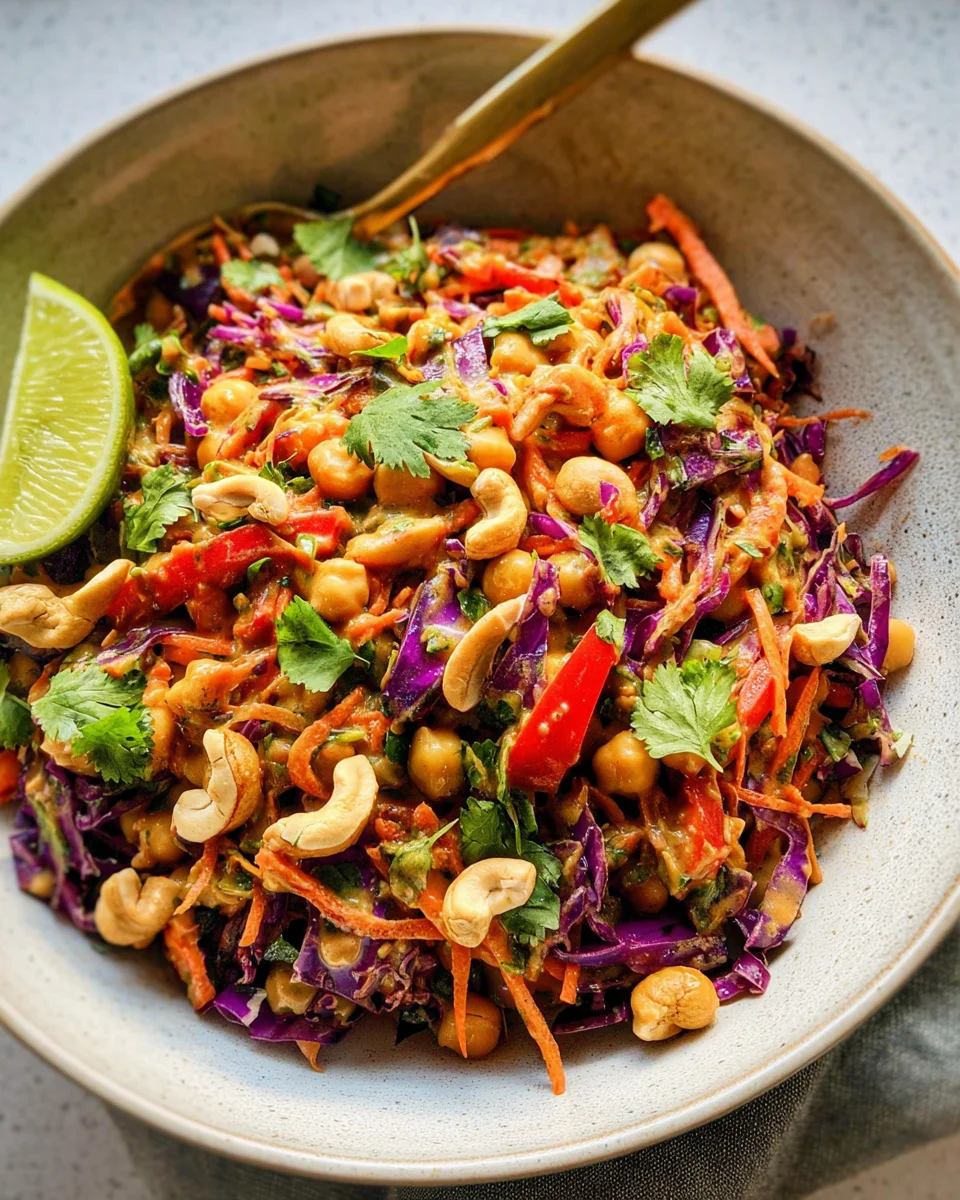 Chopped Thai-Inspired Chickpea Salad with Curry Peanut Dressing 29 Chopped