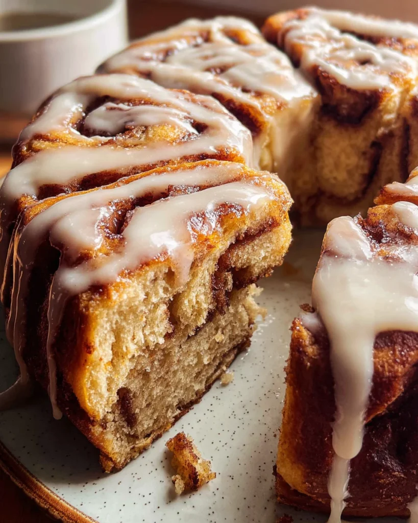 Cinnamon Roll Cake