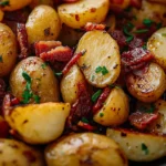 Honey Bacon Roasted Potatoes
