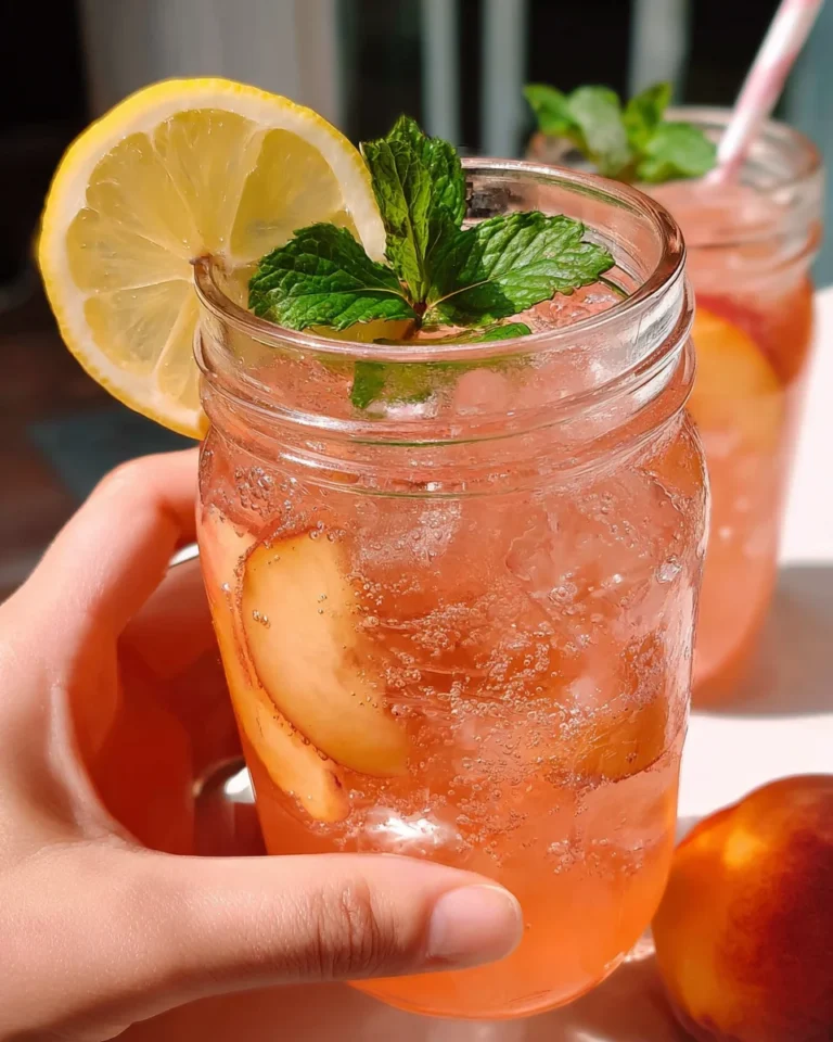 How To Make Peach Lemonade