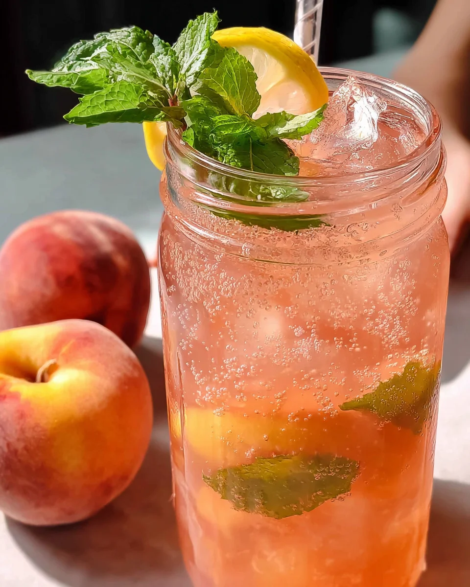 How To Make Peach Lemonade 17 How