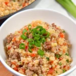 Keto Dirty Cauliflower Rice
