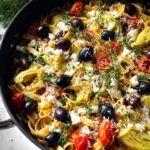 Mediterranean One Pot Pasta