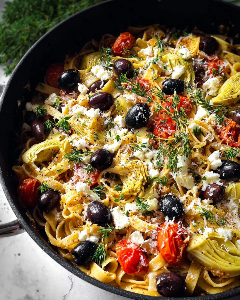 Mediterranean One Pot Pasta