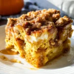 Pumpkin French Toast Casserole