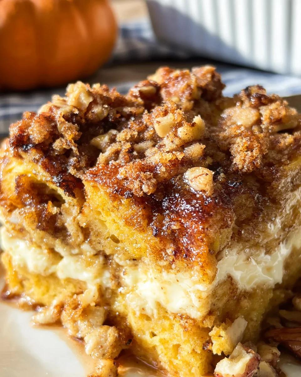 Pumpkin French Toast Casserole 22 Pumpkin