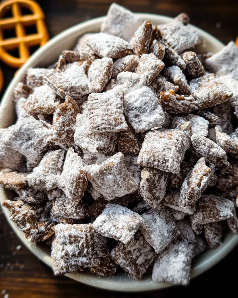 Puppy Chow Recipe (Muddy Buddies)
