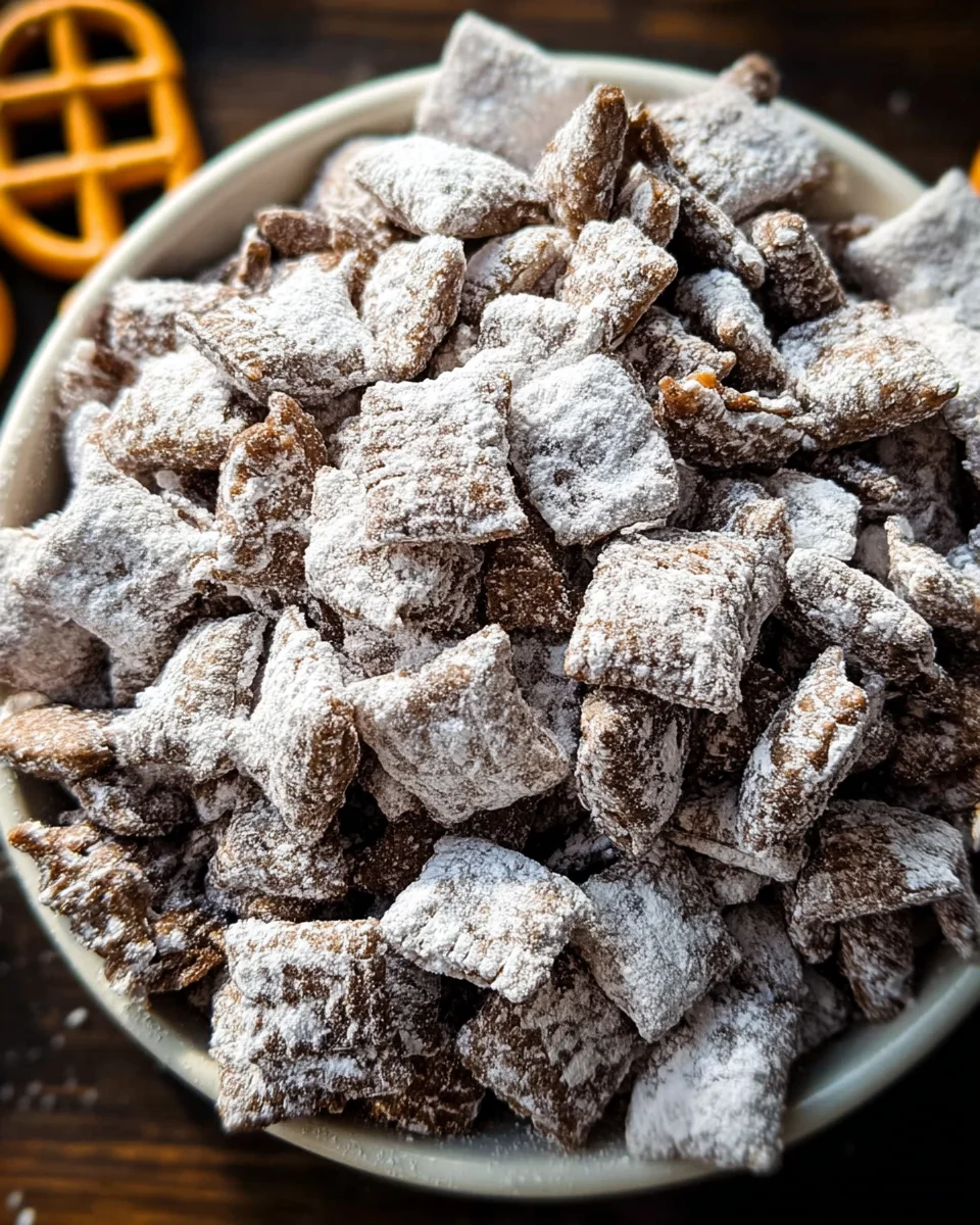Puppy Chow Recipe (Muddy Buddies)