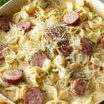 Sausage Alfredo Pasta