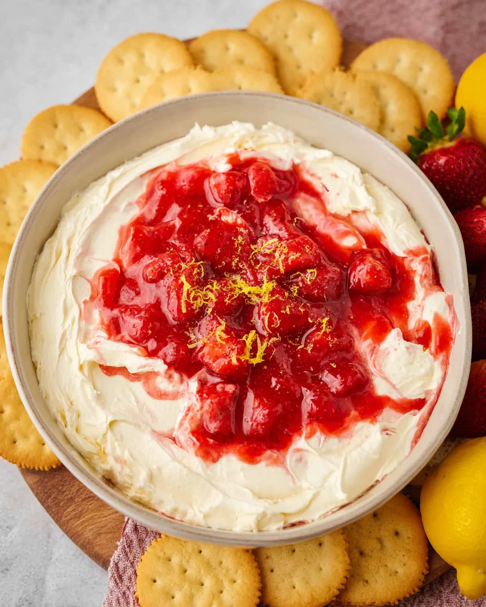 Strawberry Cream Cheese Dip 18 Strawberry Cream Cheese Dip