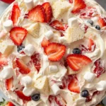 Strawberry Shortcake Fluff Salad