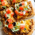 Taco Pizza Appetizer