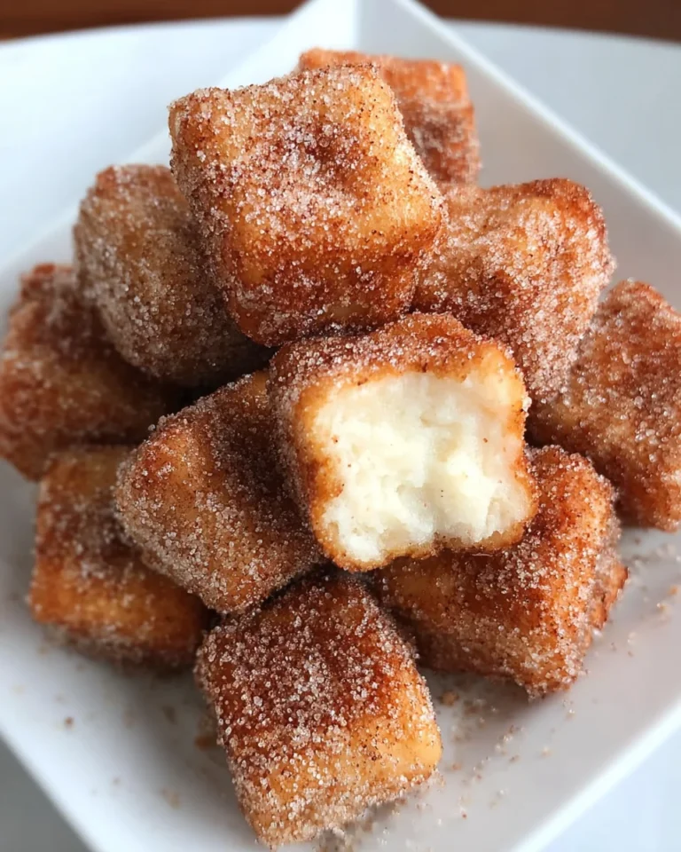 Tasty Angel Cake Churro Bites