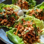 Thai Chicken Lettuce Wraps