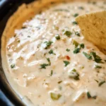 The Best Crock pot White Cheese Dip Recipe
