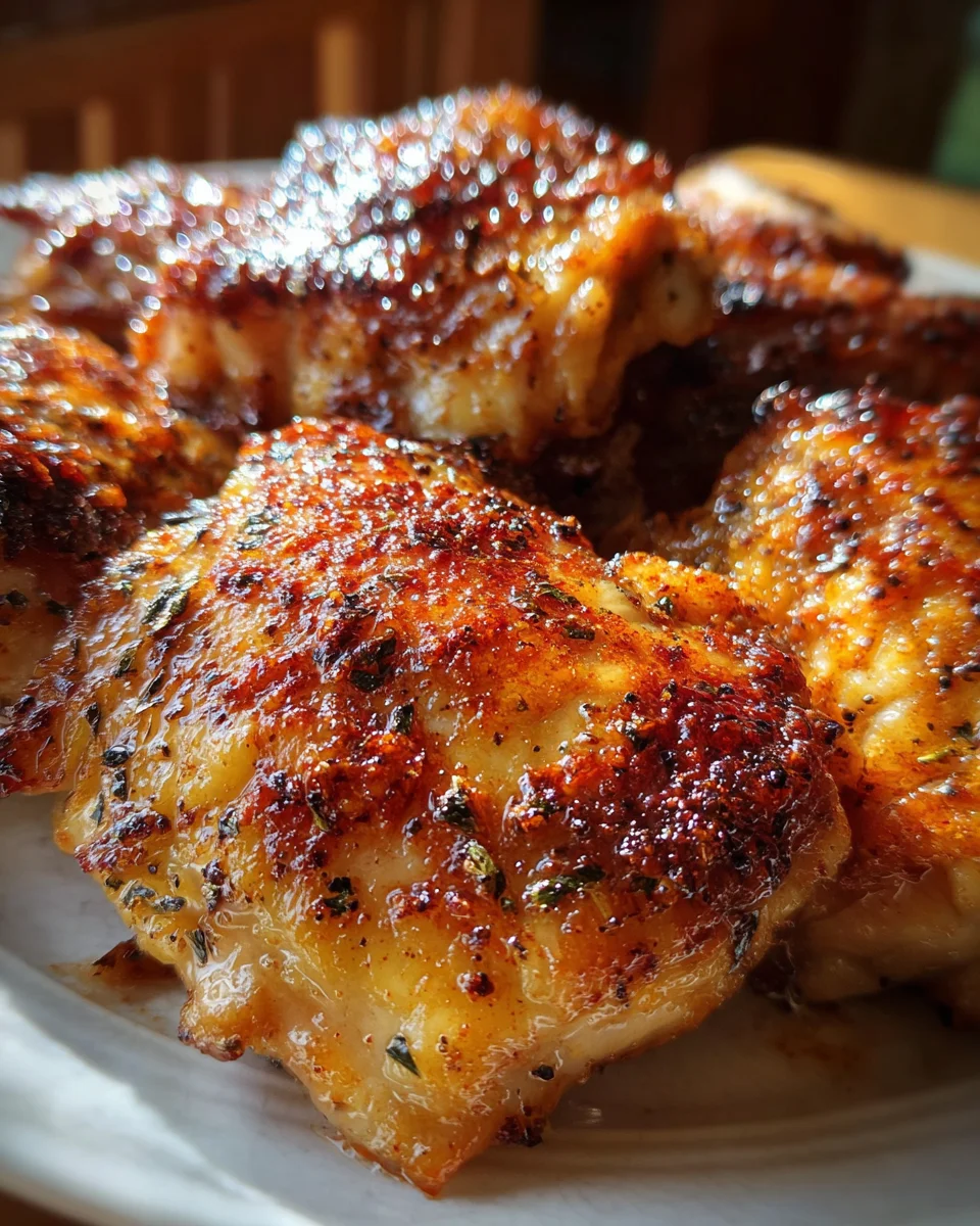 Air Fryer Chicken Thighs
