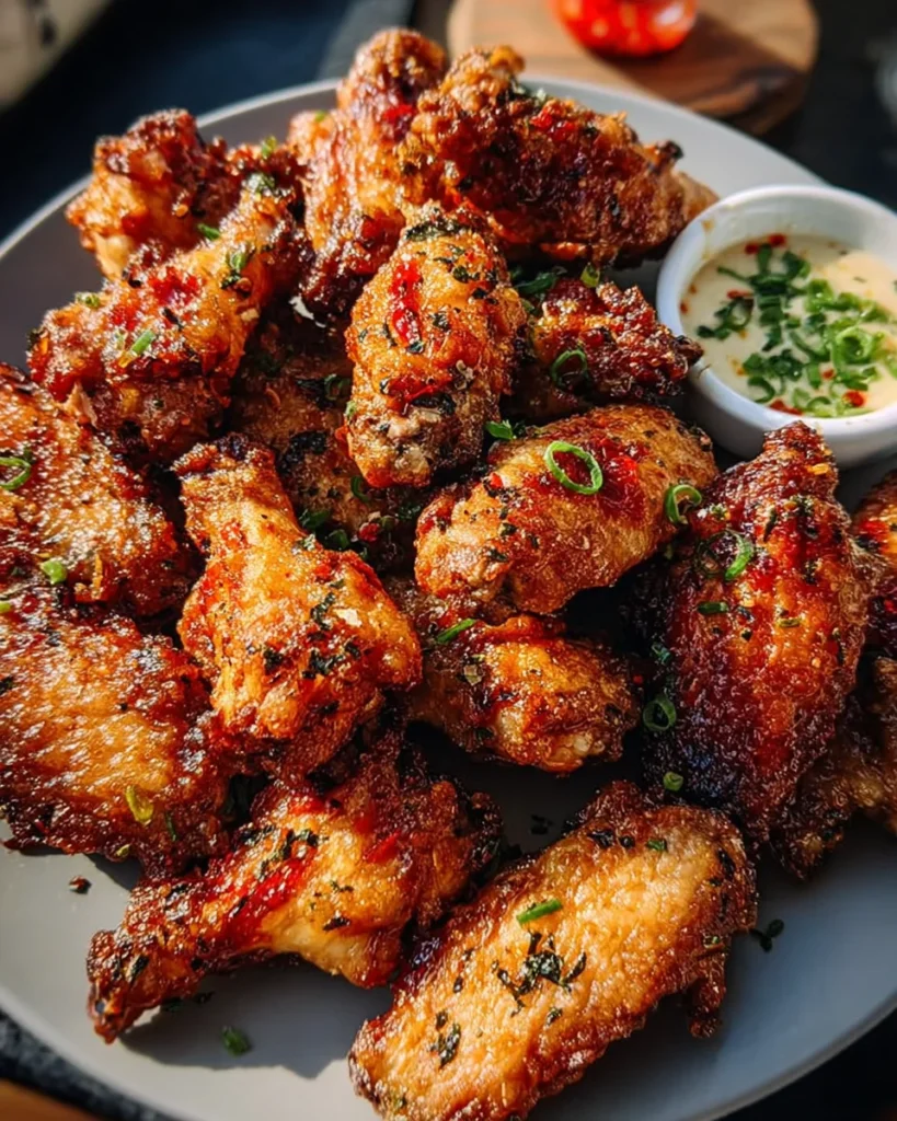 Air Fryer Chinese Chicken Wings