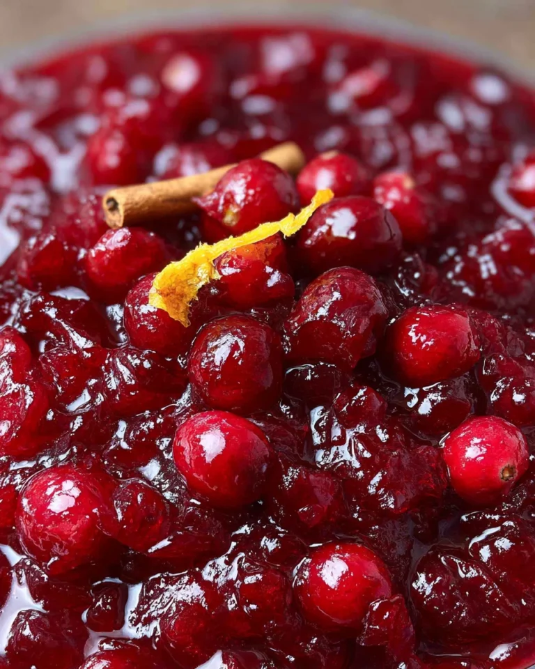 Best Ever Cranberry Sauce