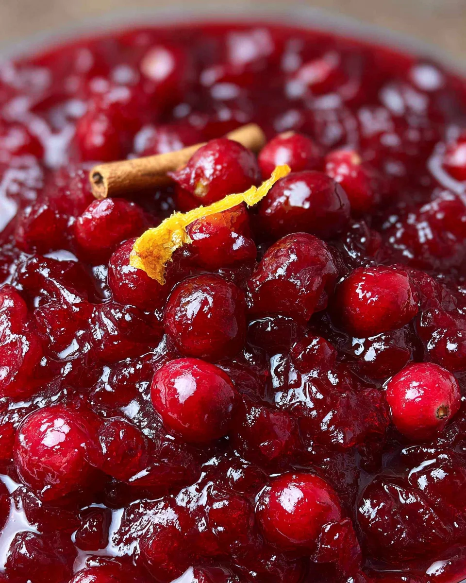 Best Ever Cranberry Sauce