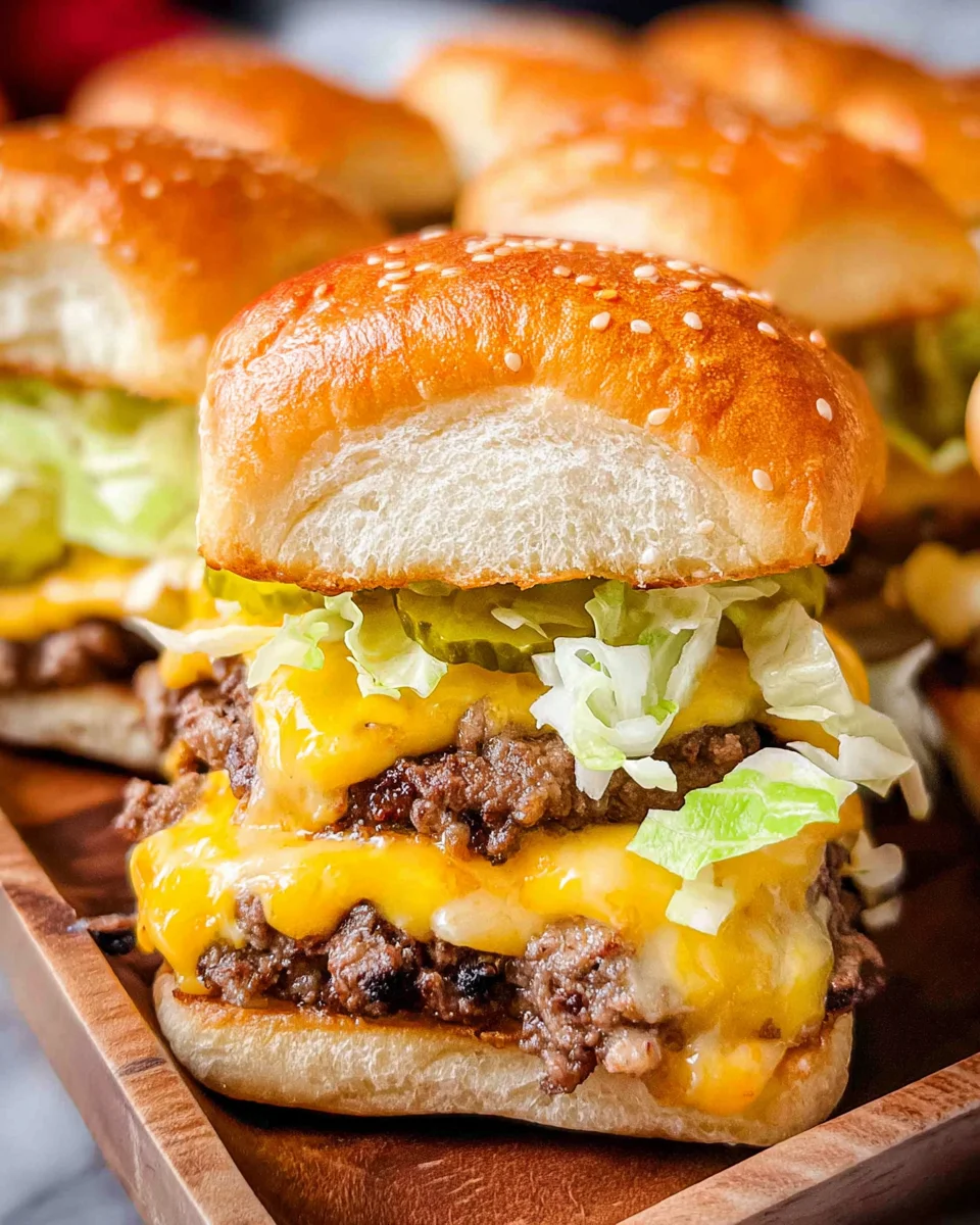Big Mac Sliders Recipe