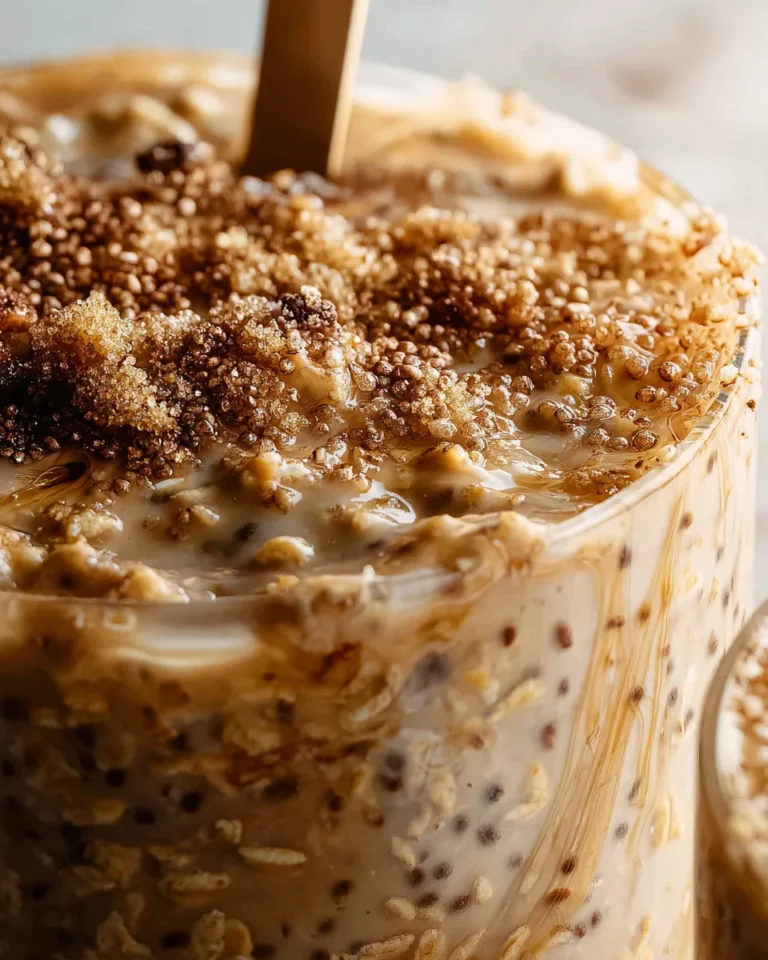 Brown Sugar Shaken Espresso Overnight Oats