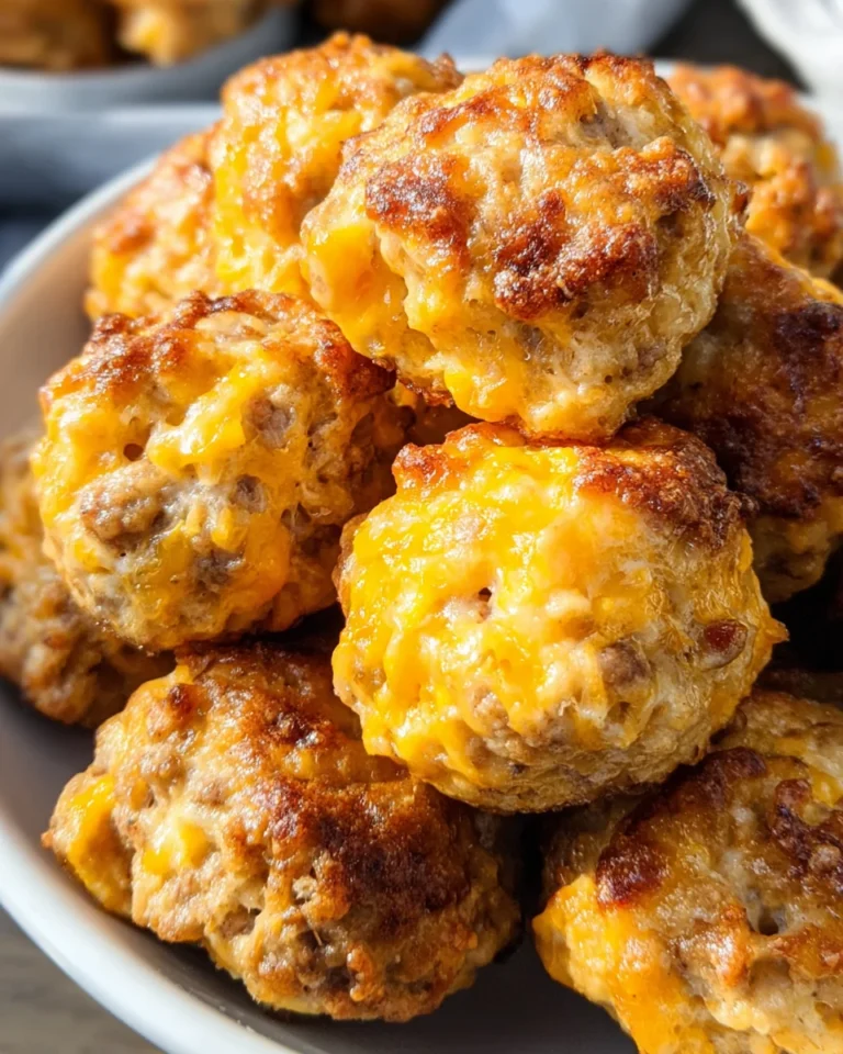 Cheddar Bay Sausage Balls