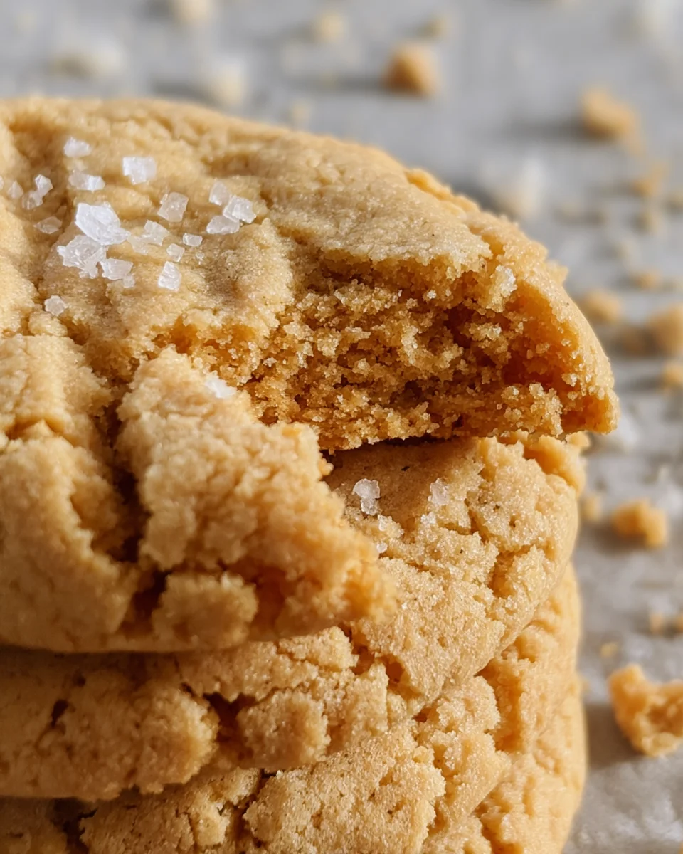 Chewy Peanut Butter Cookies