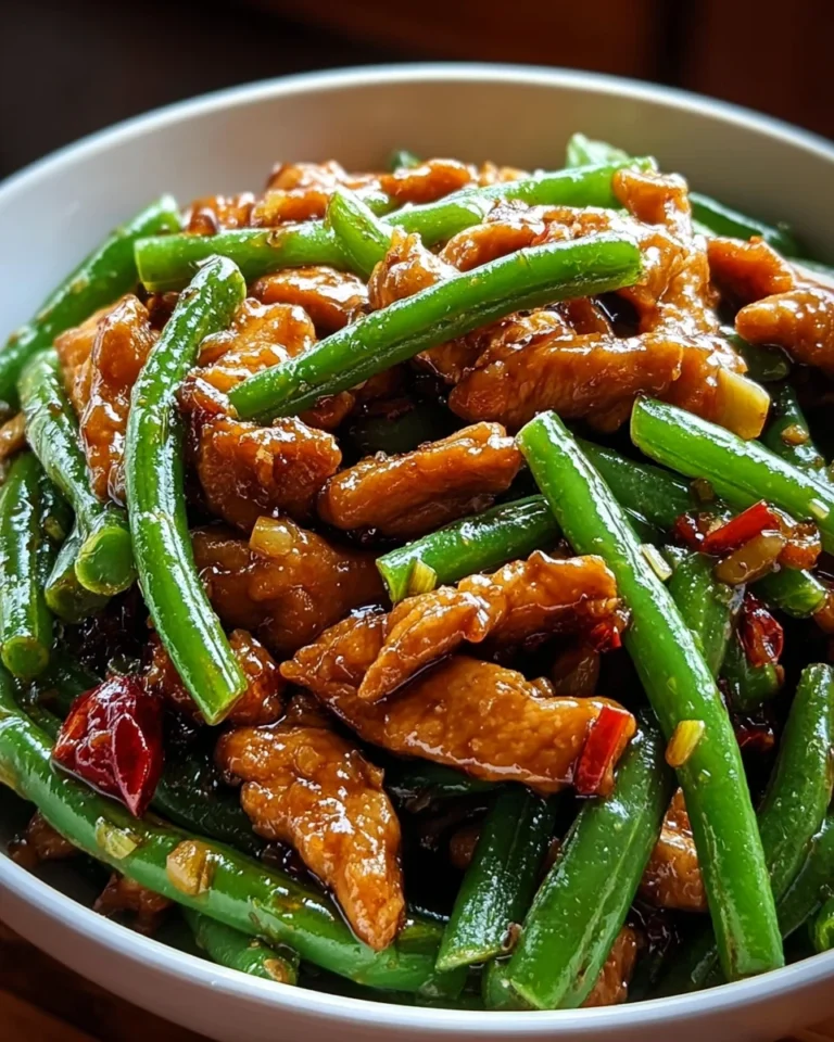 Chicken and Green Bean Stir-Fry