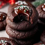 Chocolate Thumbprint Cookies