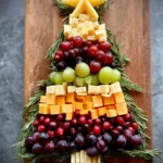 Chrismas Tree Shaped Charcuterie Board