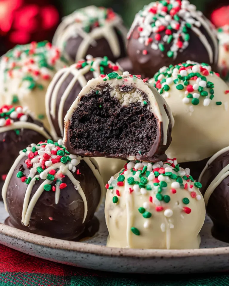 Christmas Oreo Balls