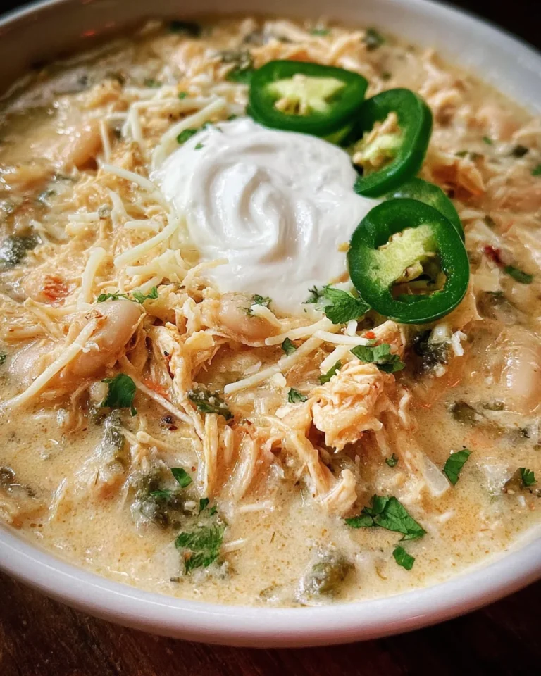 Creamy White Chili Recipe with Chicken