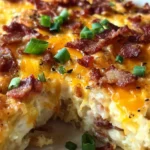 Easy Bacon, Egg, and Hashbrown Casserole