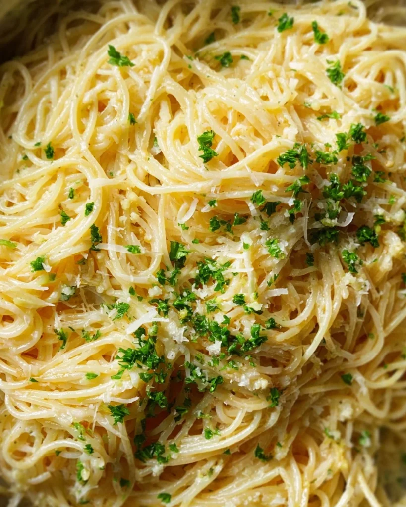 Garlic Parmesan Pasta (One Pot!)