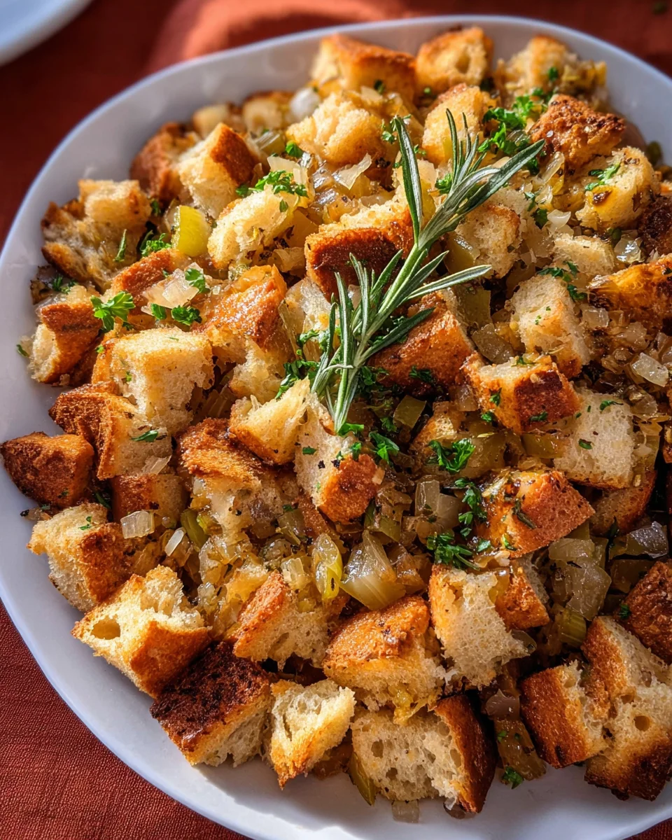 Grandmas Thanksgiving Stuffing Recipe 2