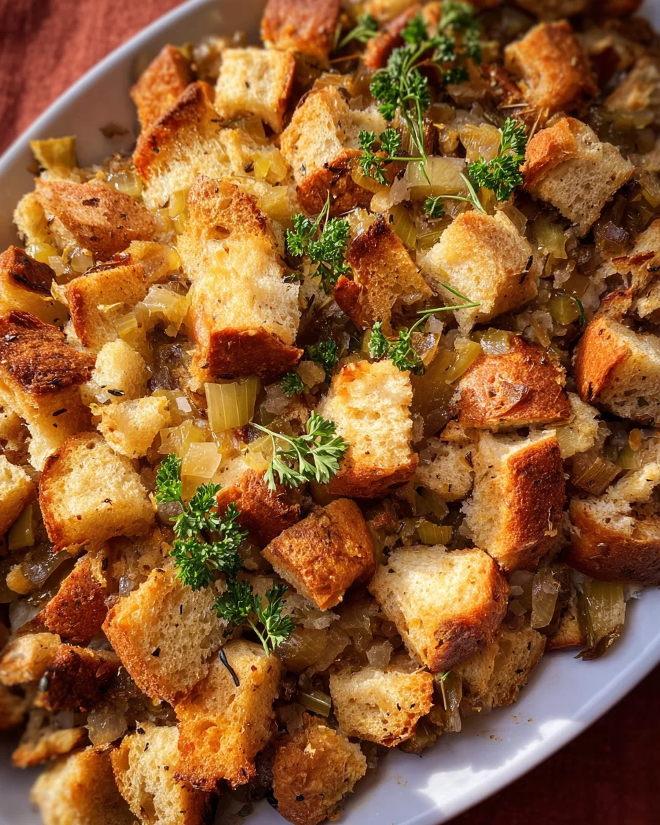 Grandmas Thanksgiving Stuffing Recipe 3