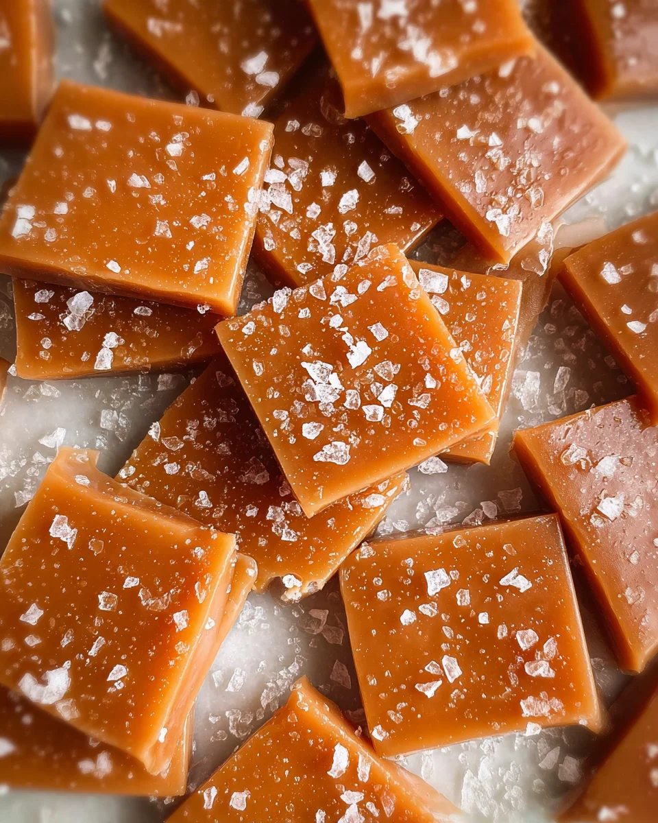 Homemade Salted Caramels
