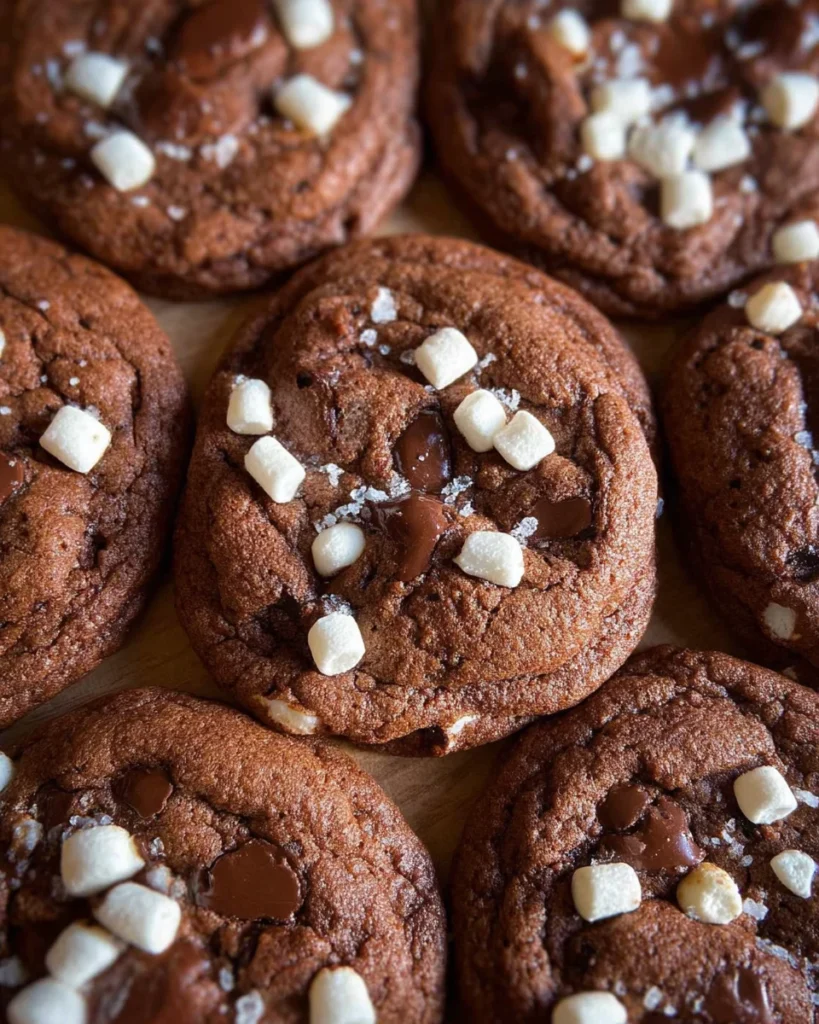Hot Chocolate Cookies