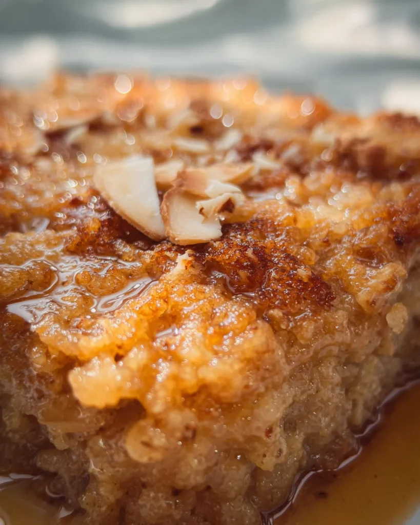 Lazy Day Oatmeal Cake