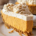No Bake Marshmallow Pumpkin Pie