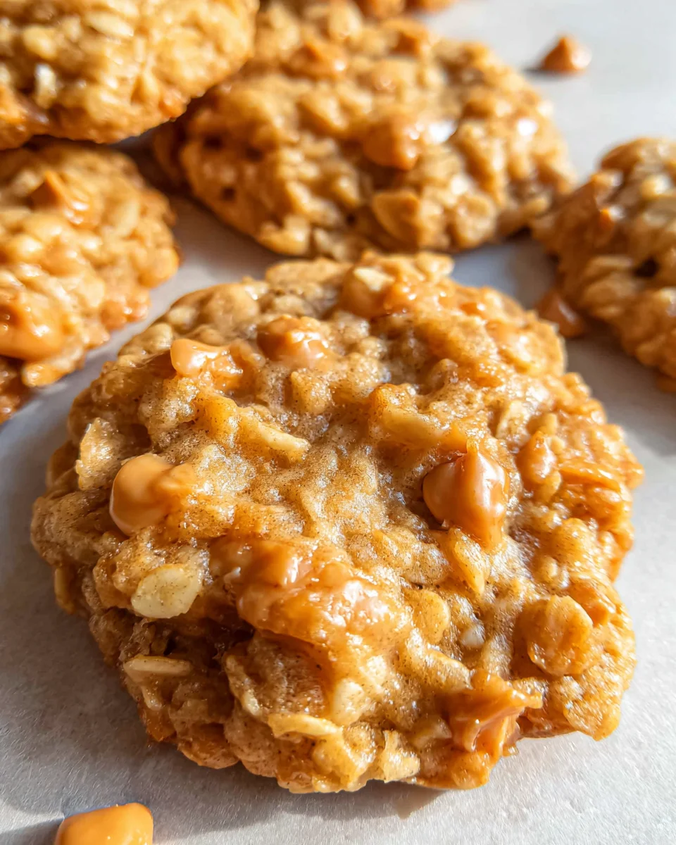 No Bake Oatmeal Scotchies