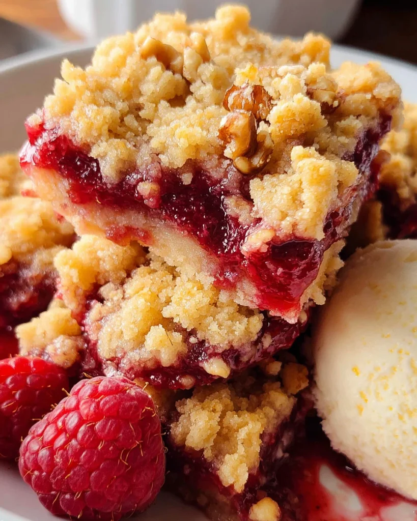 Raspberry Crumble