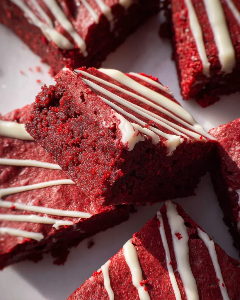 Red Velvet Brownies