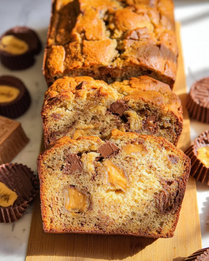 Reese's Peanut Butter Banana Bread