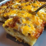Sausage Hashbrown Breakfast Casserole