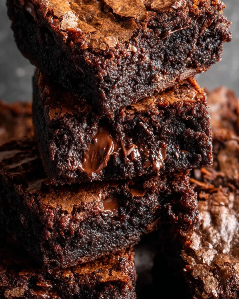The Easiest Fudgy Chocolate Brownies Ever
