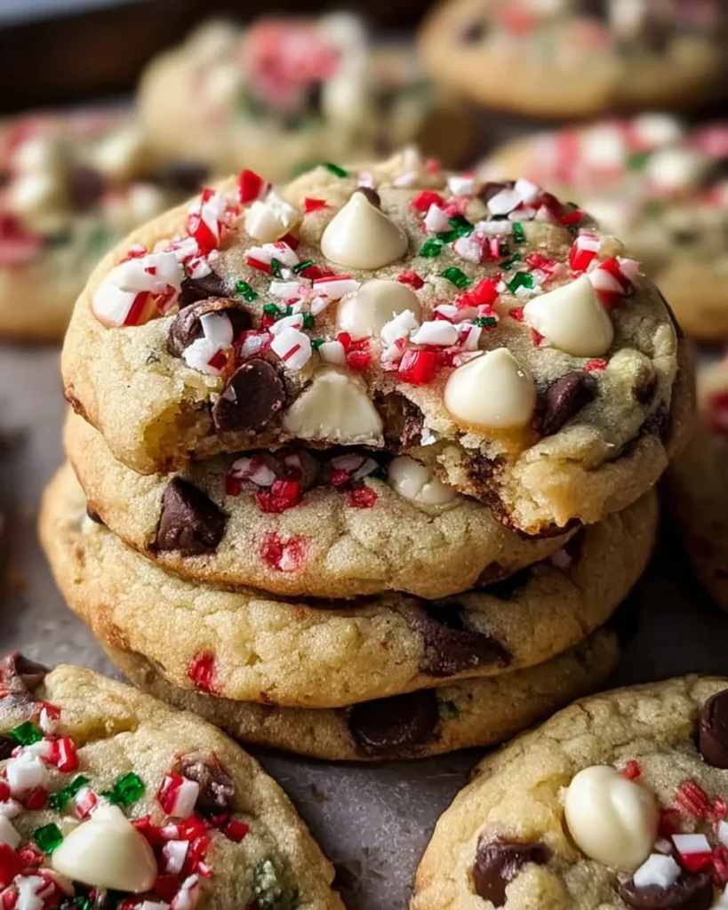 Winter Wonderland Chocolate Chip Cookies