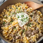 30-Minute Ground Beef Stroganoff